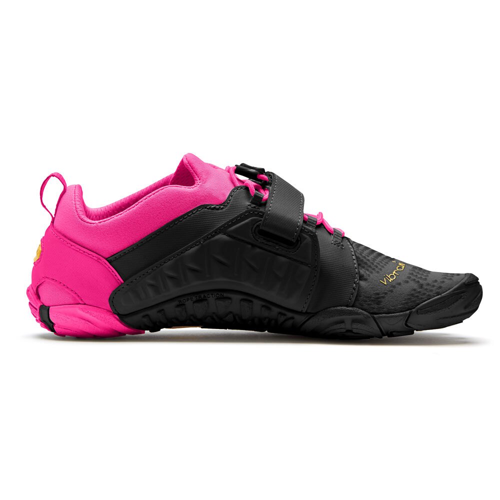 Botas Montaña Mujer Negros/Rosas - FiveFingers V-Train 2.0 - OVPBMA-269